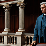 Image Prompt 1: The Human Element of Law**