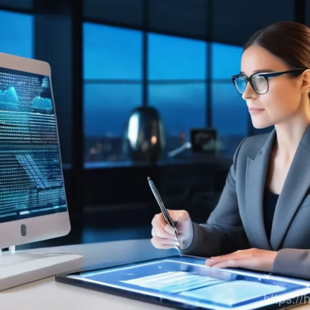 법률 실무 자문가의 경력 발전 - **Prompt 1: The AI-Powered Legal Analyst**
    A highly sophisticated female lawyer in her late 30s,...