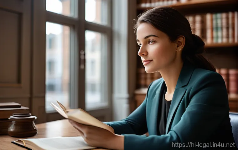 법률 자문가의 업무 처리 프로세스 - Building Trust: The Empathetic Legal Advisor**

"A warm, inviting office setting where a compassiona...