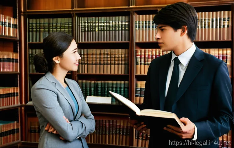 법률 자문가의 직무 평가 - **Prompt 2: "An experienced male legal consultant, early 50s, with a distinguished and trustworthy d...